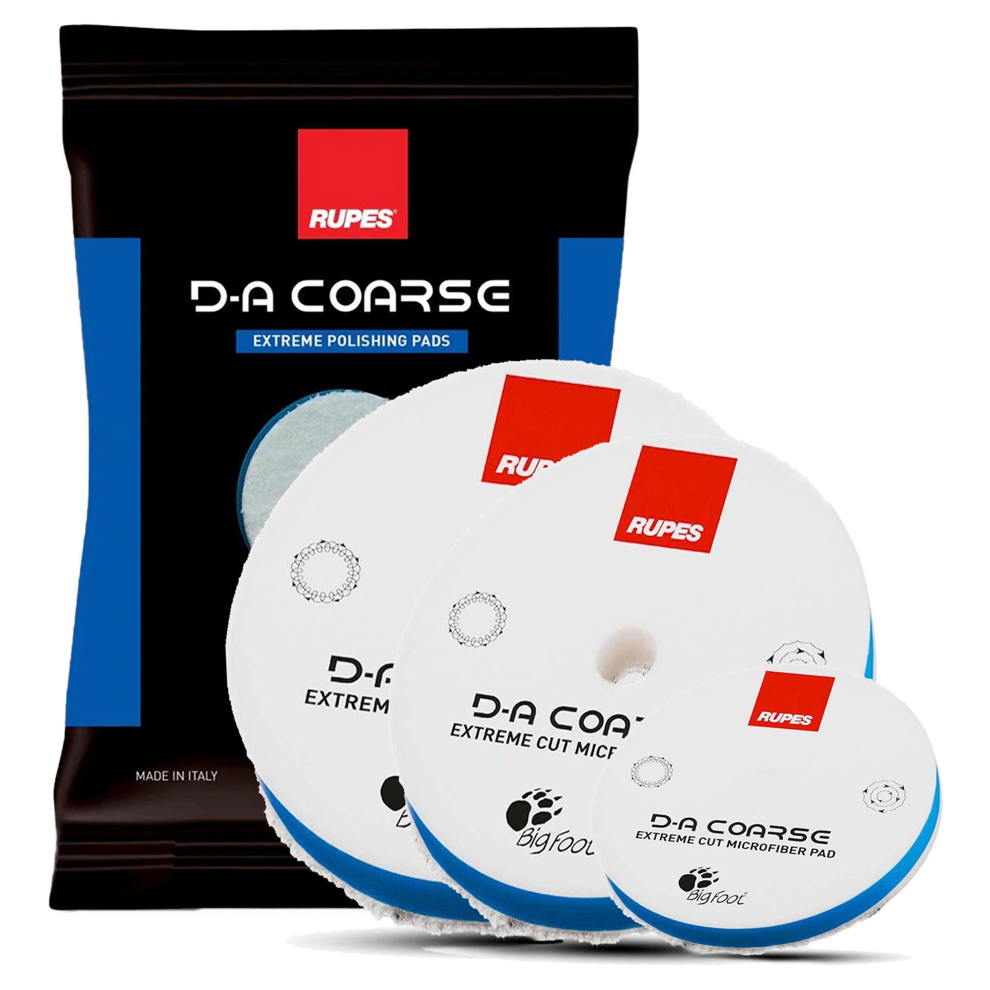 RUPES D-A COARSE MICROFIBER EXTREME CUT PAD