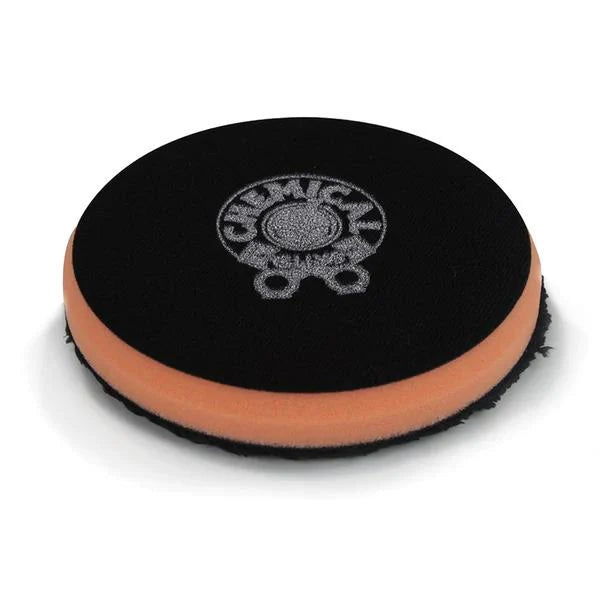 CHEMICAL GUYS BLACK OPTICS MICROFIBER ORANGE CUTTING PAD