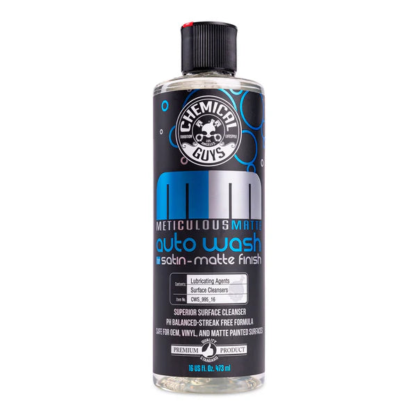 CHEMICAL GUYS METICULOUS MATTE AUTO WASH FOR SATIN FINISH & MATTE FINISH PAINT (473 ml)