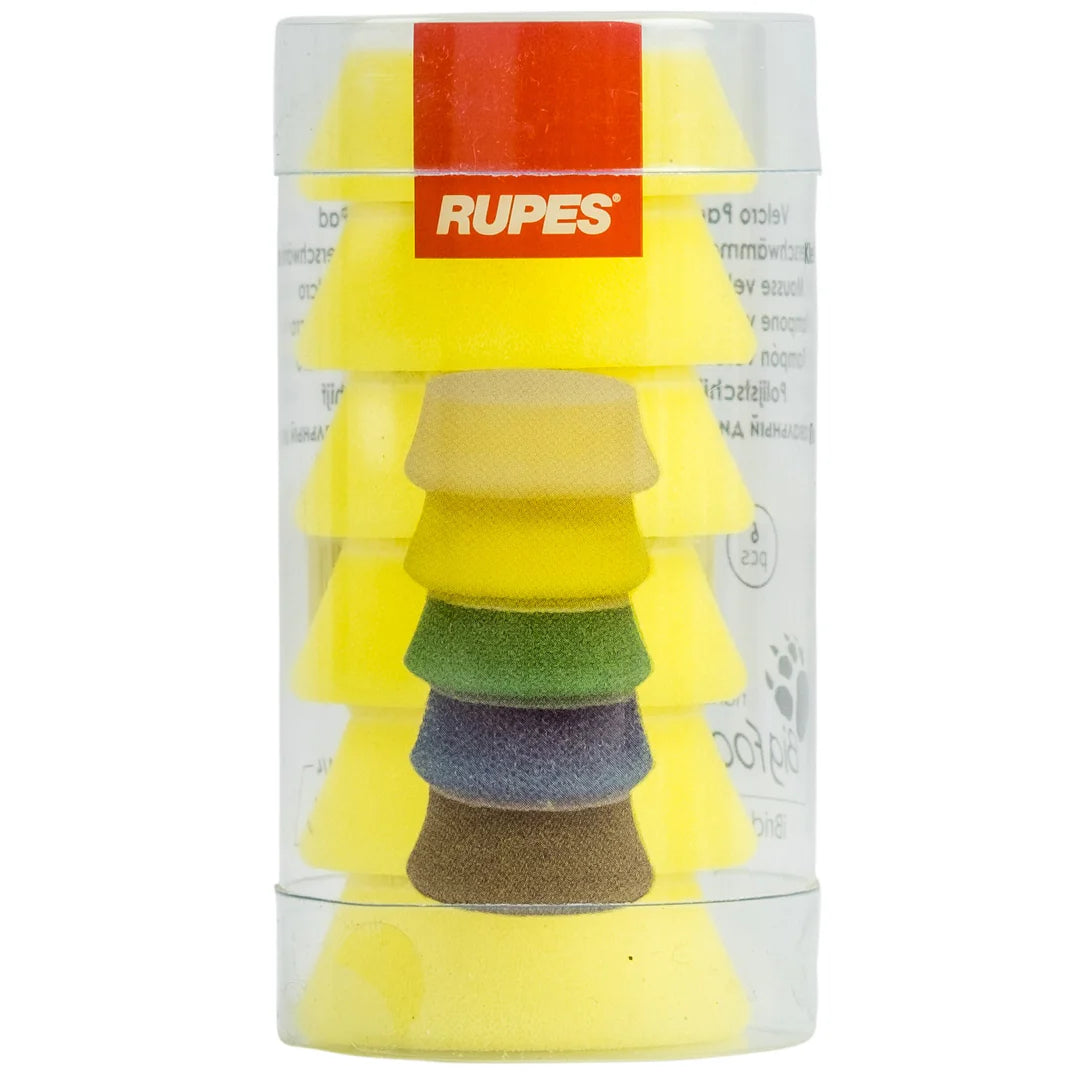 RUPES NANO KESKMINE POLEERIMISPADI (6 tk, 40 mm)